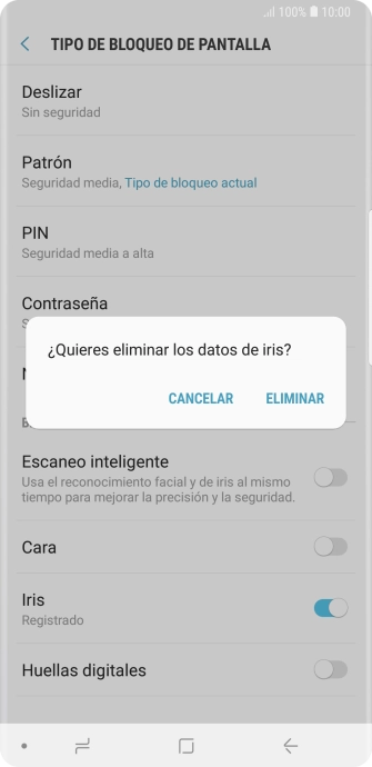 Pulsa ELIMINAR. Pulsa ELIMINAR.