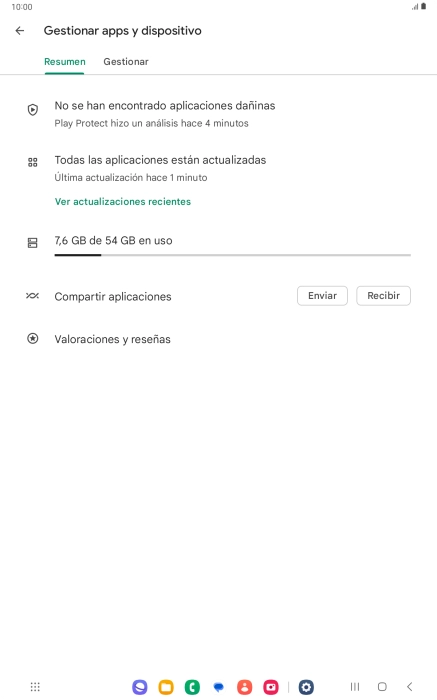 Pulsa Gestionar. Pulsa Gestionar.
