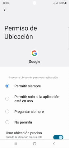 Pulsa el ajuste deseado. Pulsa el ajuste deseado.