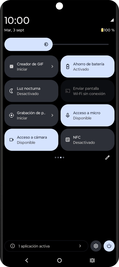 Pulsa la tecla de inicio para terminar y regresar a la pantalla de inicio. Pulsa la tecla de inicio para terminar y regresar a la pantalla de inicio.