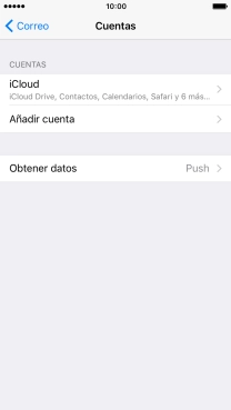 Pulsa Añadir cuenta. Pulsa Añadir cuenta.