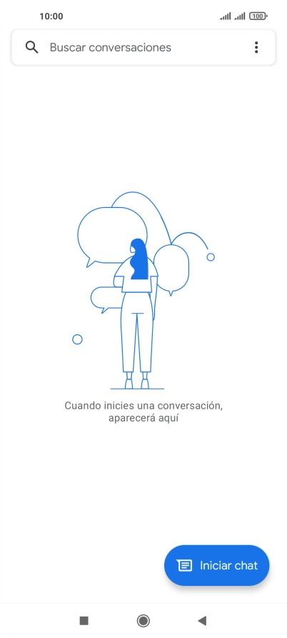 Pulsa Iniciar chat. Pulsa Iniciar chat.