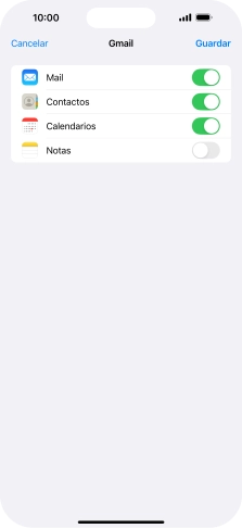 Si aparece en la pantalla esta imagen, tu cuenta de correo electrónico ha sido reconocida y configurada automáticamente. Sigue las indicaciones de la pantalla para introducir más información y terminar la configuración. Si aparece en la pantalla esta imagen, tu cuenta de correo electrónico ha sido reconocida y configurada automáticamente. Sigue las indicaciones de la pantalla para introducir más información y terminar la configuración.