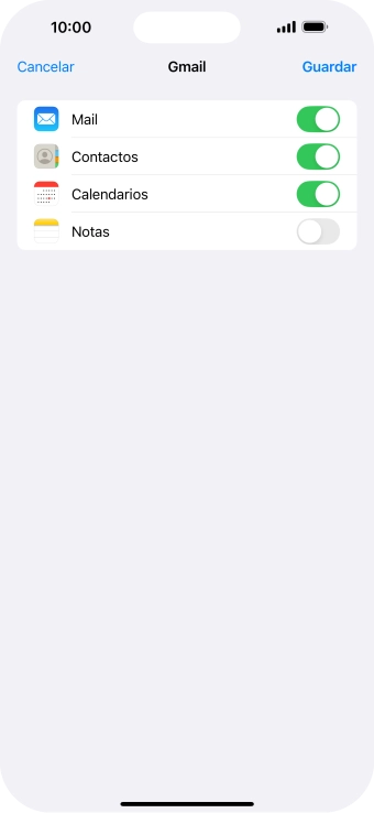 Si aparece en la pantalla esta imagen, tu cuenta de correo electrónico ha sido reconocida y configurada automáticamente. Sigue las indicaciones de la pantalla para introducir más información y terminar la configuración. Si aparece en la pantalla esta imagen, tu cuenta de correo electrónico ha sido reconocida y configurada automáticamente. Sigue las indicaciones de la pantalla para introducir más información y terminar la configuración.