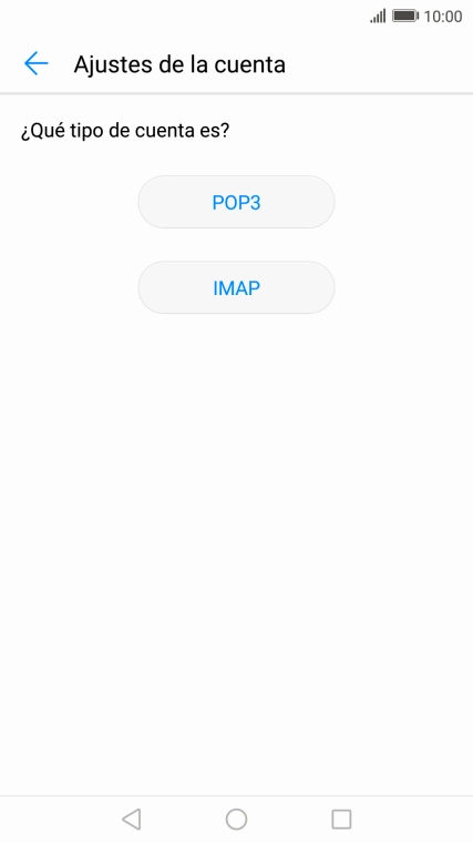 Pulsa IMAP.