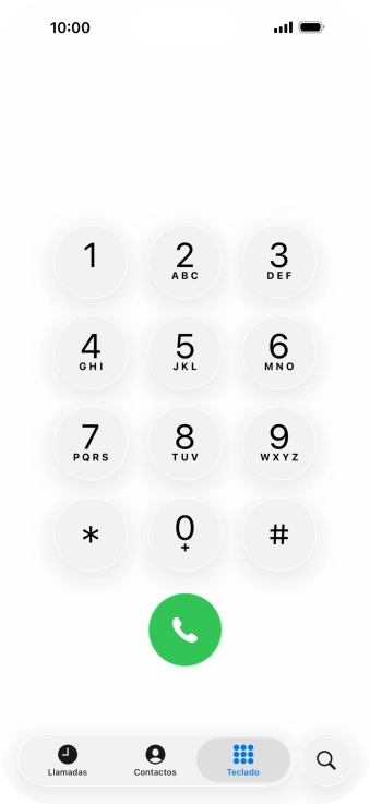 Introduce ##002# y pulsa el icono de llamada. Introduce ##002# y pulsa el icono de llamada.