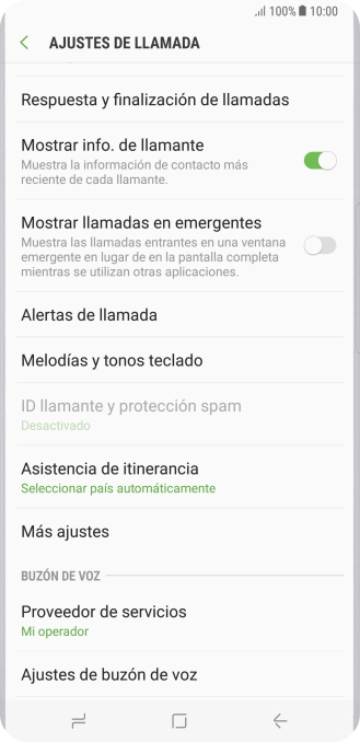 Pulsa Más ajustes.