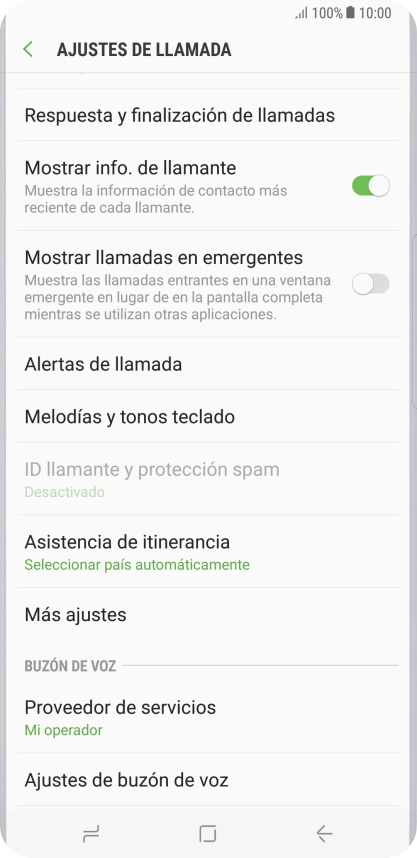 Pulsa Más ajustes.