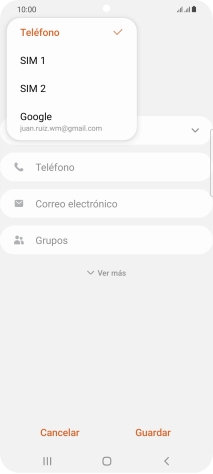 Pulsa Teléfono.