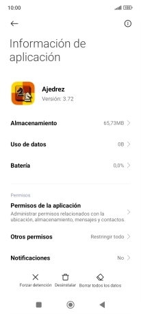 Pulsa la tecla de inicio para terminar y regresar a la pantalla de inicio. Pulsa la tecla de inicio para terminar y regresar a la pantalla de inicio.