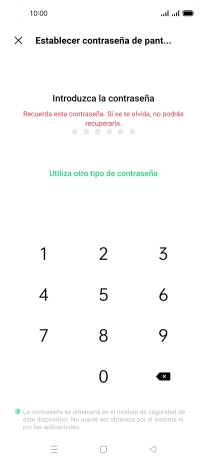 Pulsa Utiliza otro tipo de contraseña. Pulsa Utiliza otro tipo de contraseña.