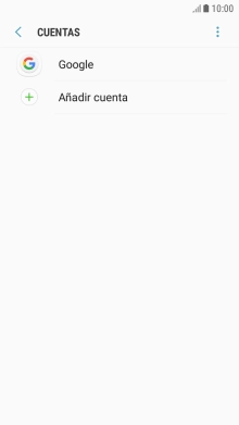 Pulsa Añadir cuenta.