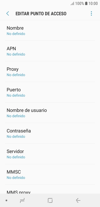 Pulsa Nombre. Pulsa Nombre.