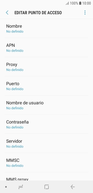 Pulsa Nombre. Pulsa Nombre.