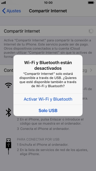Si el wifi está desactivado, pulsa Activar Wi-Fi y Bluetooth. Si el wifi está desactivado, pulsa Activar Wi-Fi y Bluetooth.