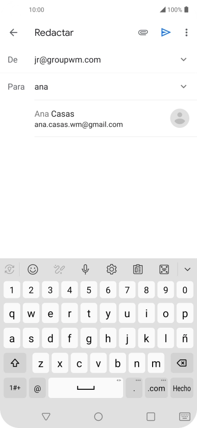 Pulsa el contacto deseado. Pulsa el contacto deseado.