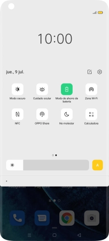 Pulsa la tecla de inicio para terminar y regresar a la pantalla de inicio. Pulsa la tecla de inicio para terminar y regresar a la pantalla de inicio.