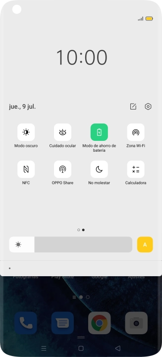 Pulsa la tecla de inicio para terminar y regresar a la pantalla de inicio. Pulsa la tecla de inicio para terminar y regresar a la pantalla de inicio.