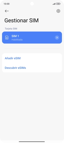 Pulsa Añadir eSIM. Pulsa Añadir eSIM.