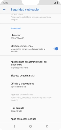 Pulsa Ubicación. Pulsa Ubicación.