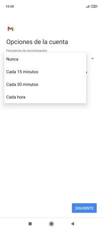 Pulsa el ajuste deseado. Pulsa el ajuste deseado.