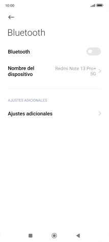 Pulsa el indicador junto a 