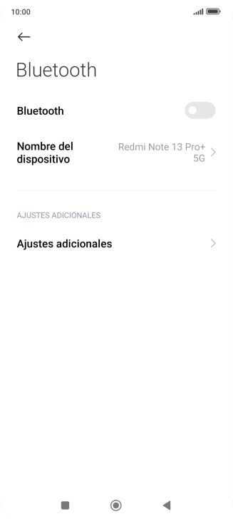 Pulsa el indicador junto a 
