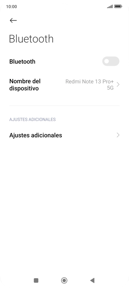 Pulsa el indicador junto a 