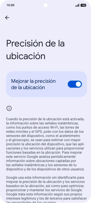 Si pulsas el indicador junto a Si pulsas el indicador junto a