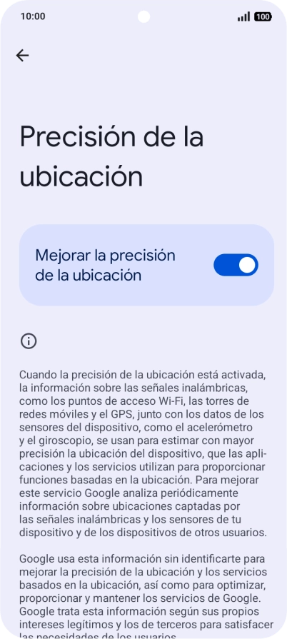 Si pulsas el indicador junto a Si pulsas el indicador junto a