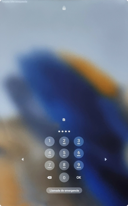 Si lo solicita el teléfono, introduce el código PIN y pulsa OK. Si lo solicita el teléfono, introduce el código PIN y pulsa OK.