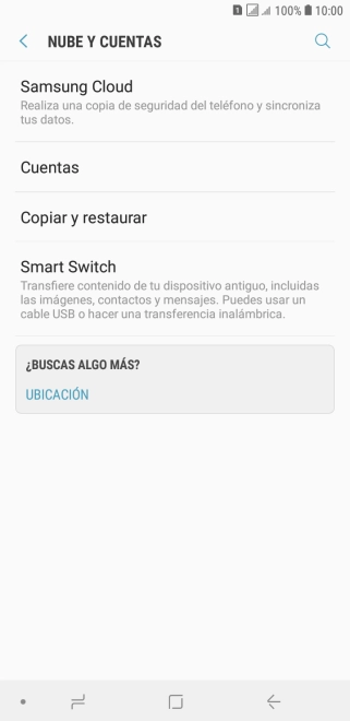 Pulsa Cuentas.