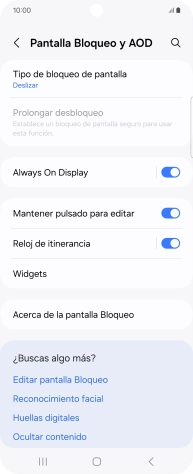 Pulsa Tipo de bloqueo de pantalla. Pulsa Tipo de bloqueo de pantalla.