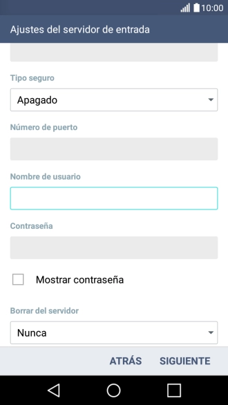 Pulsa la lista desplegable bajo Pulsa la lista desplegable bajo