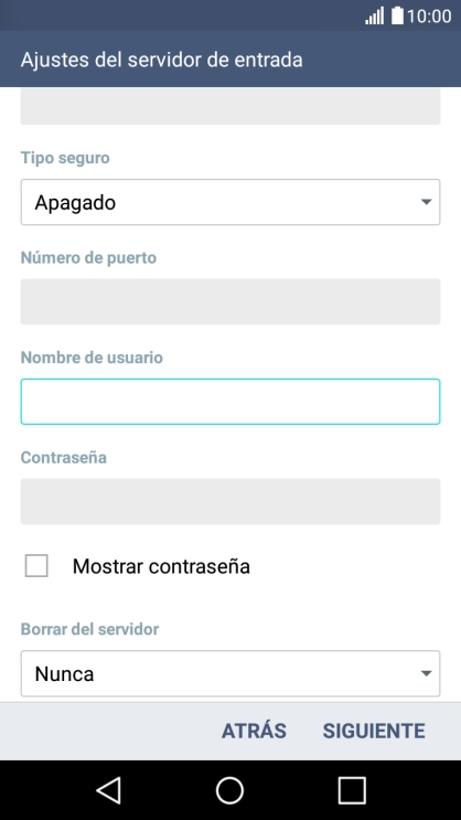 Pulsa la lista desplegable bajo Pulsa la lista desplegable bajo