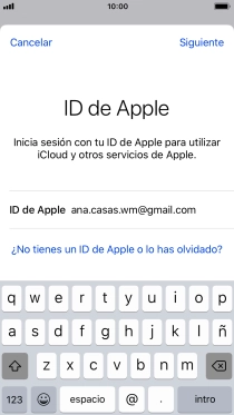 Pulsa Siguiente.