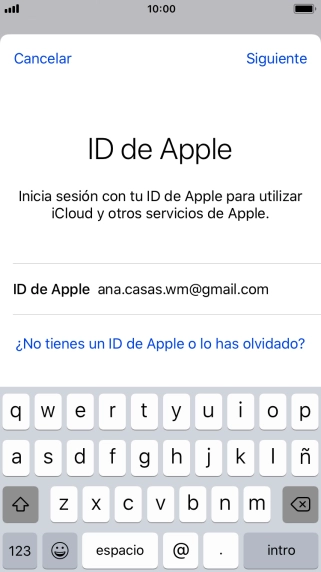 Pulsa Siguiente.