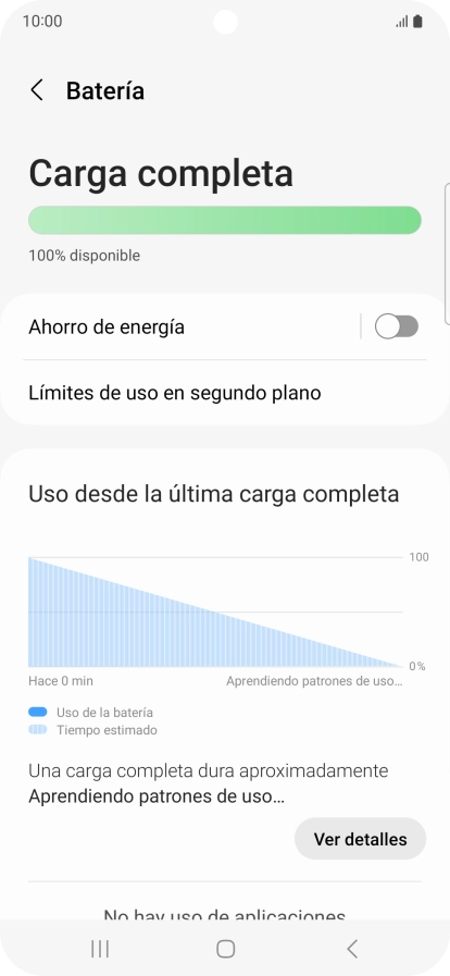 Pulsa Ahorro de energía. Pulsa Ahorro de energía.