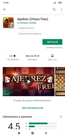 Pulsa INSTALAR y sigue las indicaciones de la pantalla para instalar la app. Pulsa INSTALAR y sigue las indicaciones de la pantalla para instalar la app.