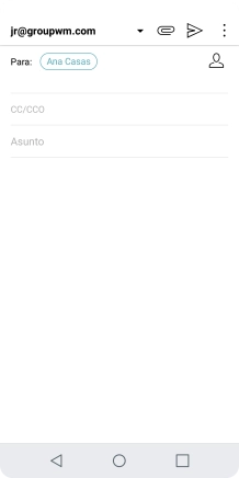 Pulsa Asunto e introduce el asunto deseado. Pulsa Asunto e introduce el asunto deseado.