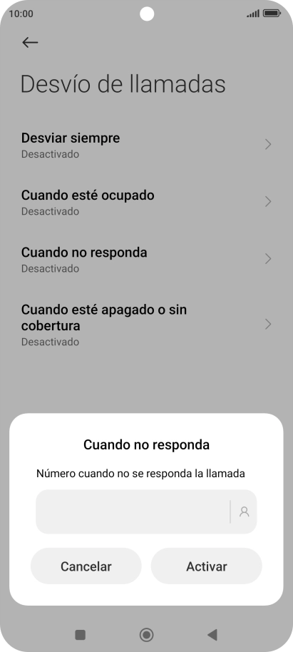 Introduce +34600132000 y pulsa Activar.