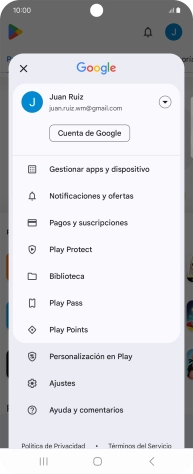Pulsa Gestionar apps y dispositivo. Pulsa Gestionar apps y dispositivo.