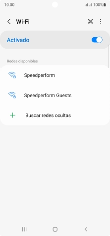 Pulsa la red wifi deseada. Pulsa la red wifi deseada.