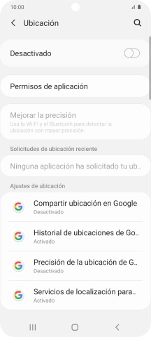 Pulsa el indicador para activar o desactivar la función. Pulsa el indicador para activar o desactivar la función.