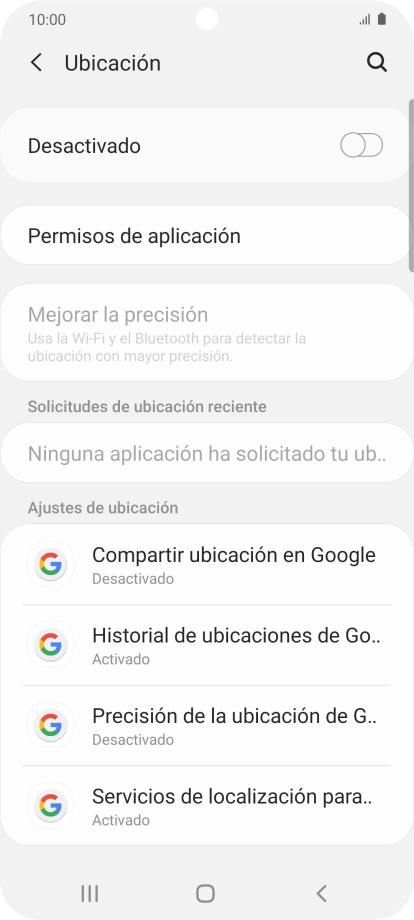 Pulsa el indicador para activar o desactivar la función. Pulsa el indicador para activar o desactivar la función.
