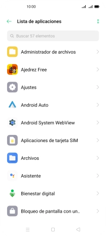 Pulsa la app deseada. Pulsa la app deseada.