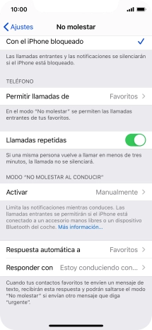 Pulsa Respuesta automática a. Pulsa Respuesta automática a.