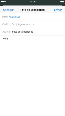 Pulsa en el campo de escritura durante unos instantes hasta que aparezca un menú emergente en la pantalla. Pulsa en el campo de escritura durante unos instantes hasta que aparezca un menú emergente en la pantalla.