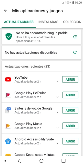 Pulsa INSTALADAS. Pulsa INSTALADAS.