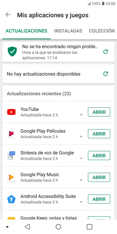 Pulsa INSTALADAS. Pulsa INSTALADAS.